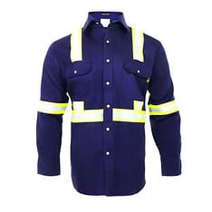 100% Cotton safety Reflective flame resistant workwear