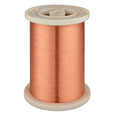 Enamel coated copper round wire